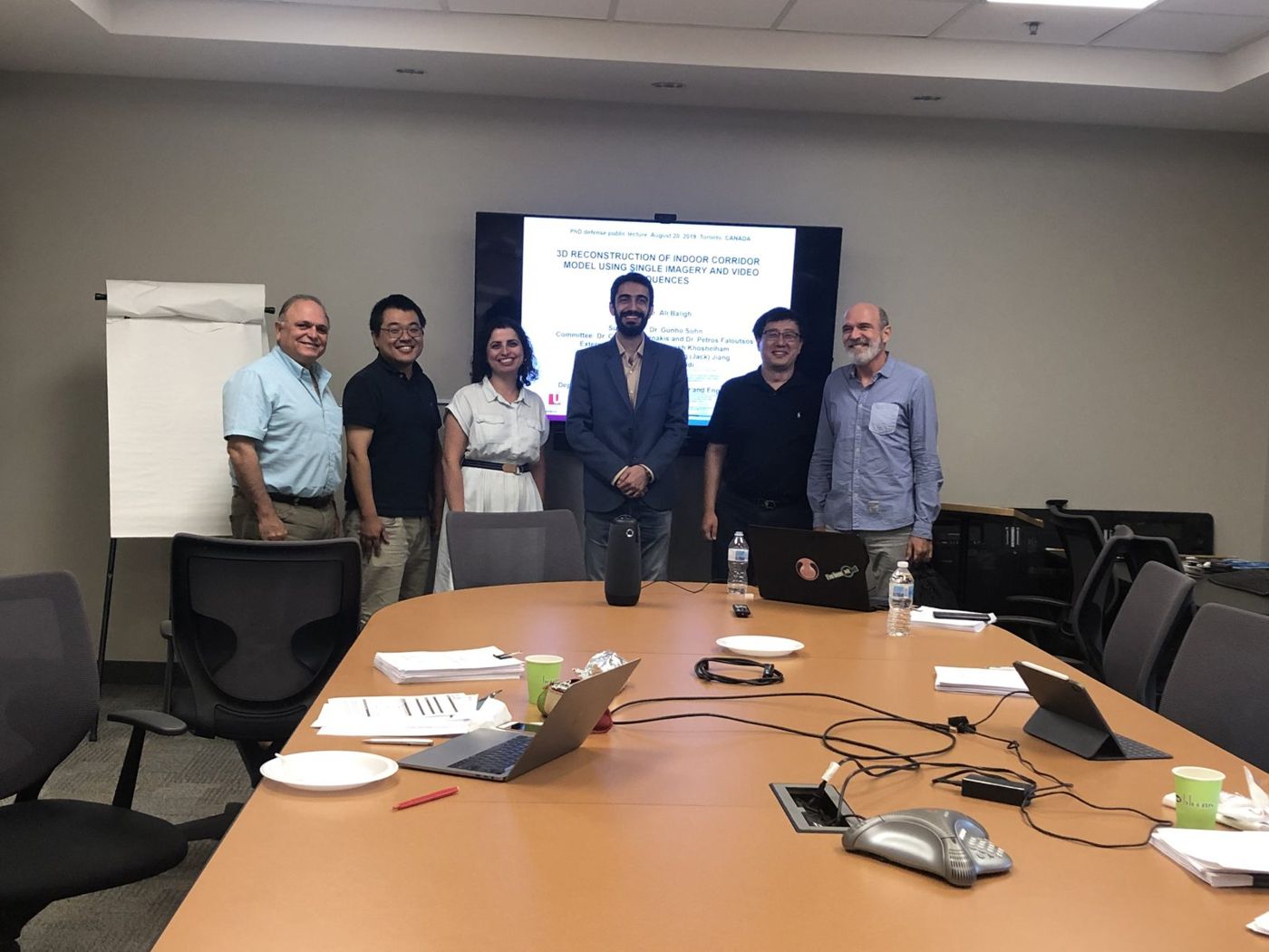 Ph.D. defence of Ali Baligh Jahromi