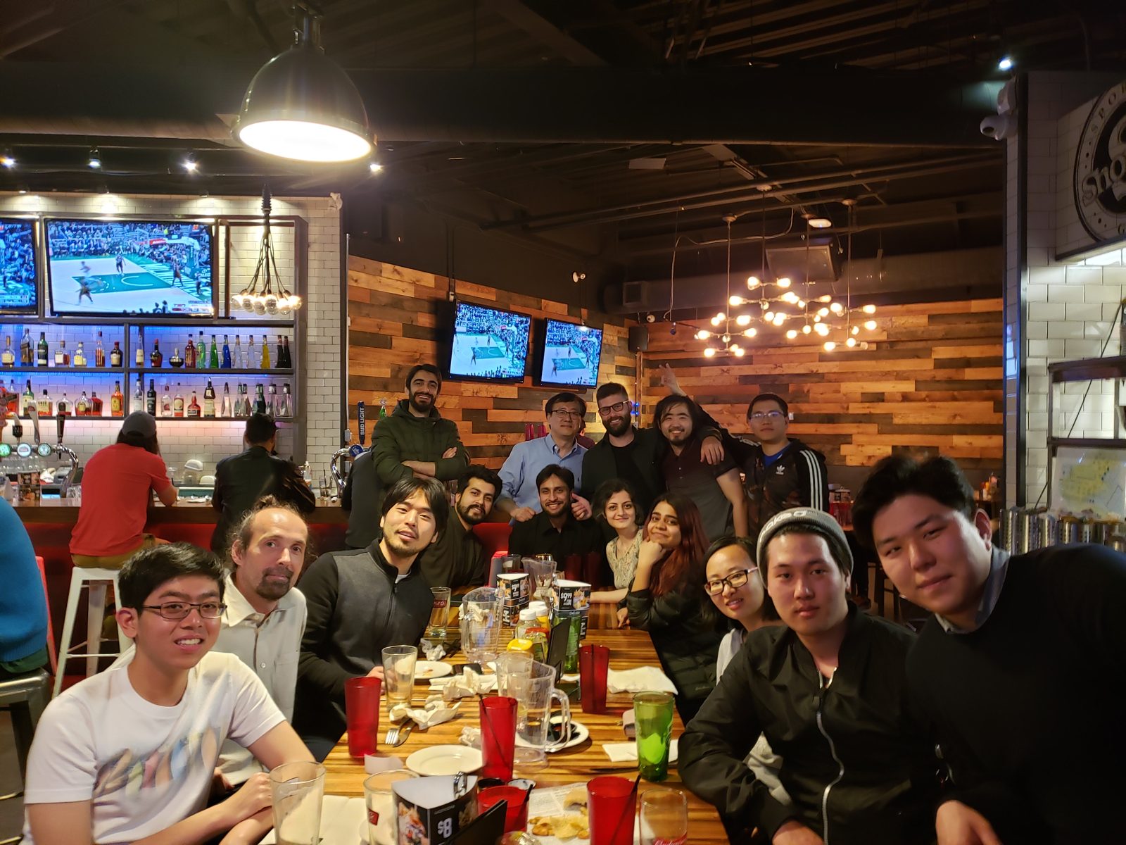 Farewell dinner after the YDHR field work