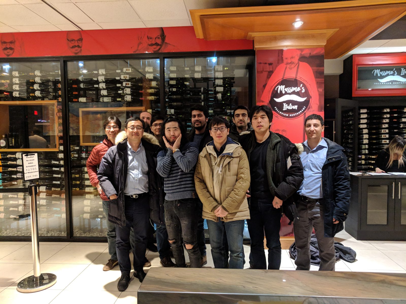 Lab trip to Niagara Falls for the AOLS AGM